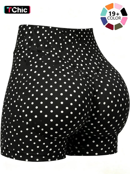 Women's Seamless Biker Shorts, 1-5 Pack Invisible Scrunch Butt Lifting Gym Shorts, Breathable High Stretch Sportswear for Indoor and Outdoor Activities