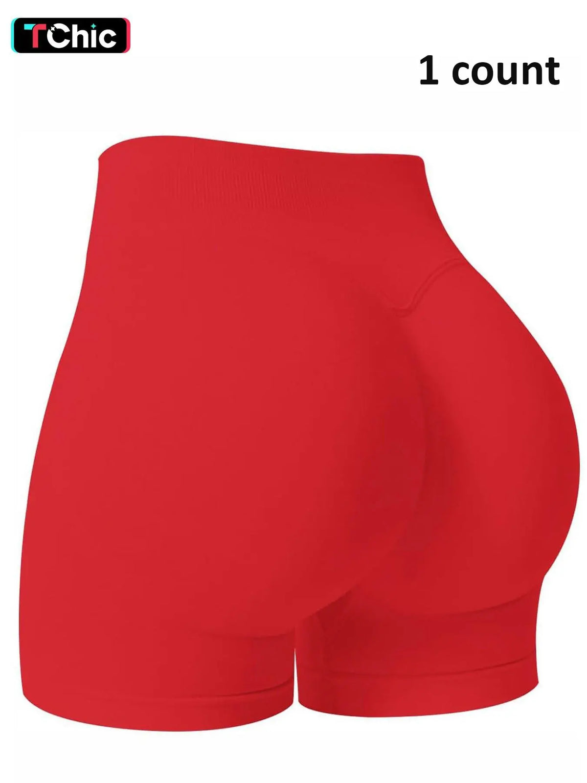 Women's Seamless Biker Shorts, 1-5 Pack Invisible Scrunch Butt Lifting Gym Shorts, Breathable High Stretch Sportswear for Indoor and Outdoor Activities